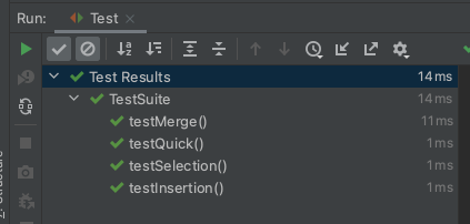 IntelliJ JUnit tests