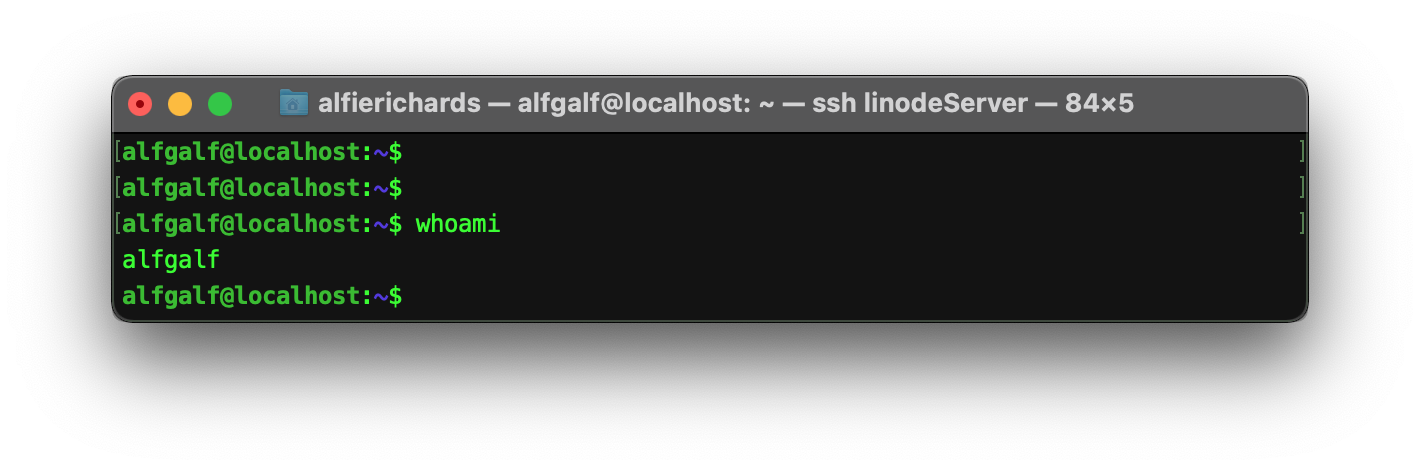 WhoCommand